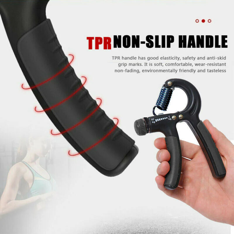 Adjustable Hand Grip Strengthener for Enhanced Wrist Training and Grip Development