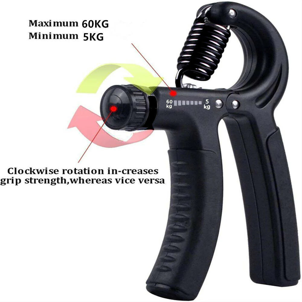 Adjustable Hand Grip Strengthener for Enhanced Wrist Training and Grip Development