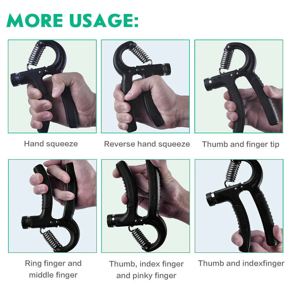 Adjustable Hand Grip Strengthener for Enhanced Wrist Training and Grip Development