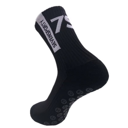 Men Anti-Slip Football Socks High Quality Soft Breathable Thickened Sports Socks Running Cycling Hiking Women Soccer So