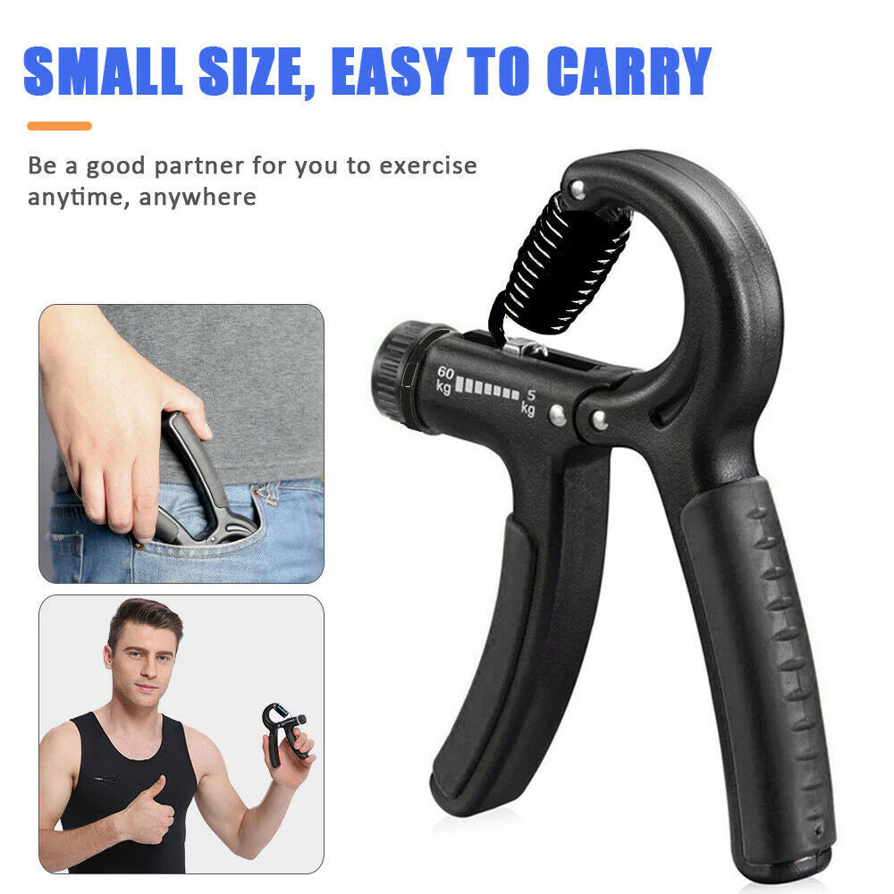 Adjustable Hand Grip Strengthener for Enhanced Wrist Training and Grip Development