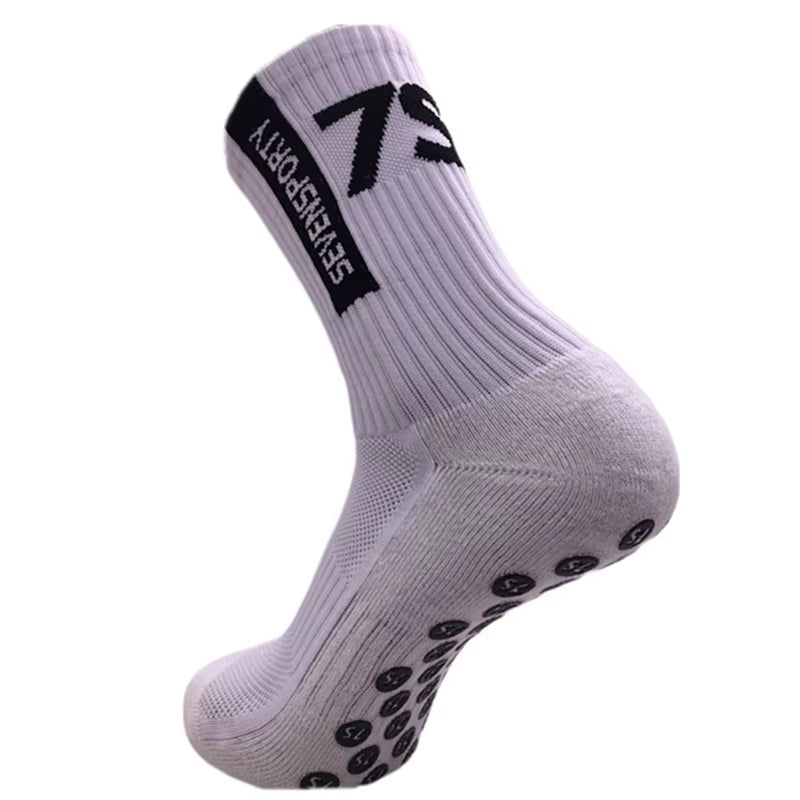 Men Anti-Slip Football Socks High Quality Soft Breathable Thickened Sports Socks Running Cycling Hiking Women Soccer So